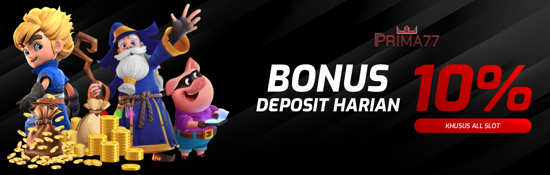 BONUS DEPOSIT HARIAN 10%