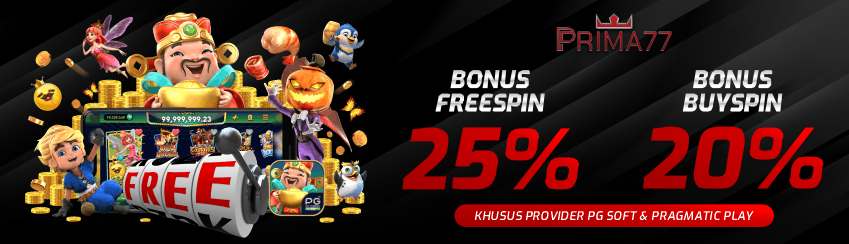 BONUS FREESPIN 25% & BUYSPIN 20%