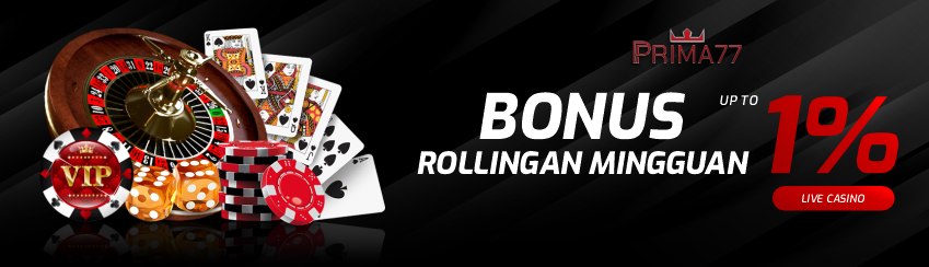 BONUS ROLLINGAN CASINO UP TO 1%