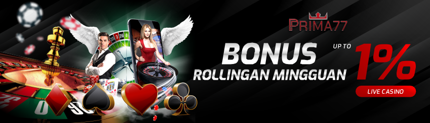 BONUS ROLLINGAN CASINO UP TO 1%