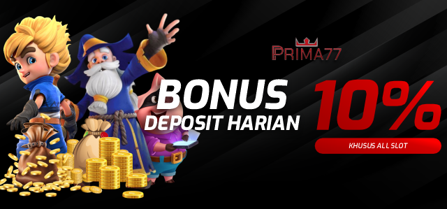 BONUS DEPOSIT HARIAN 10%